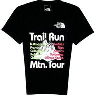 THE NORTH FACE TRAIL RUN Koszulka T-Shirt Męska z Nadrukiem Logowana r. S