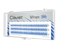 Clavier Rzęsy Vshape mix 10,12,14 Blue