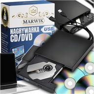 NAPĘD NAGRYWARKA DVD CD ZEWNĘTRZNY NA KABEL USB 3.0 DO LAPTOPA KOMPUTERA PL
