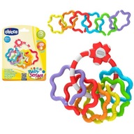 CHICCO SZÍNES RACSNIS KARIKA 3M+ MEDÁL