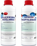 GLICERYNA 1L I GLIKOL 1L farmaceutyczny zestaw 2L