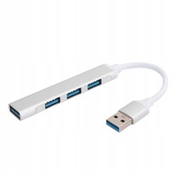 USB3.0 Hub 4-portowy konwerter adaptera ze stopu