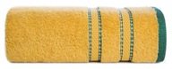 Eurofirany ręcznik z bordiurą 70X140 musztardowy