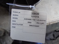 ventilátor topení Toyota Avensis a FL 1,8B