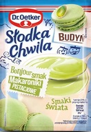 Dr.Oetker Słodka Chwila Budyń Makaroniki pistacjowe 43g