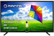 Telewizor MANTA 32LHN89T LED DVB-T2/HEVC/H.265