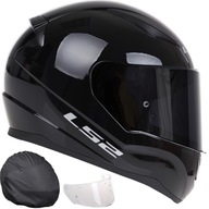 KASK LS2 FF353 RAPID II MOTOCYKLOWY CZARNY POŁYSK SYSTEM PINLOCK ECE 22.06