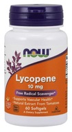 NOW Lycopene 10mg LIKOPEN KRĄŻENIE PROSTATA 60kap