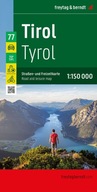 TYROL mapa 1:150 000 FREYTAG & BERNDT 2022