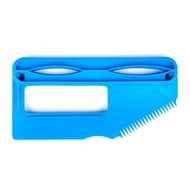 Surf Logic Wax&Fin Tool - гребінець - блакитний