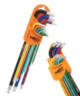 TORX kľúče Neo Tools 09-518, 9 ks