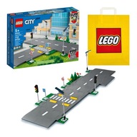 LEGO CITY #60304 - Płyty drogowe + Torba Prezentowa LEGO