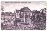 BERŻNIKI- Jeńcy rosyjscy w niewoli niemieckiej- auta 1915 Sejny Podlasie