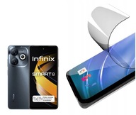 Smartfón Infinix SMART 8 3 GB / 64 GB 4G (LTE) čierny + Hybridné sklo apgo pre Infinix Smart 8 HD 1 ks