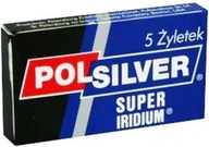 Żyletki 5 sztuk POLSILVER Super Iridium