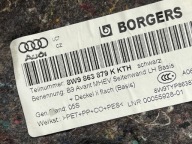 boot upholstery left AUDI A4 B9 Kombi 8W9863879K cover