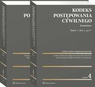 Pakiet: Kodeks postępowania cywilnego. Komentarz. Tomy 1-2