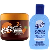 Malibu Zrýchlené maslo SPF2 + Balzam po opaľovaní 200ml