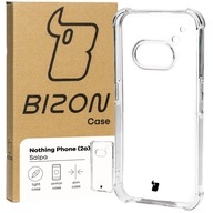Etui przezroczyste Bizon do Nothing Phone (2a), plecki, case, elastyczne