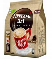 Nescafe 3w1 CREAMY LATTE Kawa Rozpuszcz. 150g