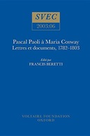 Pascal Paoli a Maria Cosway: lettres et
