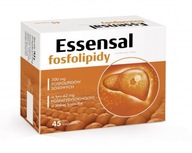 ESSENSAL FOSFOLIPIDY Essensal Fosfolipidy kapsule 45 kaps.
