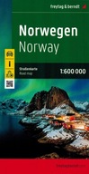 NORWEGIA 1:600 000 MAPA SAMOCHODOWA I TURYSTYCZNA FREYTAG BERNDT