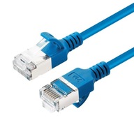 Microconnect V-FTP6A015B-SLIM kabel sieciowy Niebieski 1,5 m Cat6 U/FTP (ST