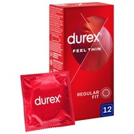 Prezerwatywy DUREX FEEL THIN bardzo cienkie 12 szt