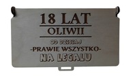 Pudełko na pieniądze 18 urodziny koperta Grawer