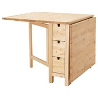 IKEA NORDEN Stôl spúšťacia doska breza 152x80 cm