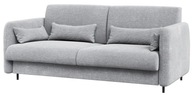 Sofa szara do łóżka Bed Concept 160x200 cm BC-19
