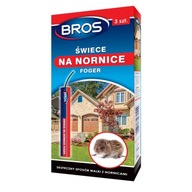 Bros 3Szt Świece Na Nornice Foger /554