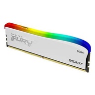 Pamięć DDR4 Kingston Fury Beast RGB SE 32GB (2x16GB) 3600MHz CL18 1,35V Bia