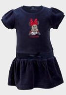 DISNEY_ŚLICZNA WELUROWA SUKIENKA Z MINNIE NH0108