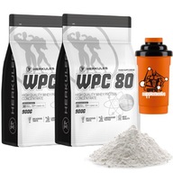 HERKULES WPC 80 1800g+SHAKER SVALOVÁ HMOTA WHEY PROTEIN REGENERÁCIA PROTEIN