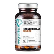 Silver Pure 100% Magnez Skurcz (chelat) 60 kaps. MYVITA