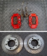 caliper rear part left + right BREMBO + discs 299MM PORSCHE BOXSTER CAYMAN S 987