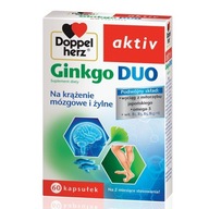 Doppelherz Aktiv Ginkgo Duo 60 kapsúl