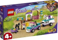 Lego Friends 41441 stadnina koni szkółka jeździecka + auto z przyczepą