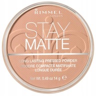 RIMMEL> PÚDER V KAMENI STAY MATTE 008 CASHMERE