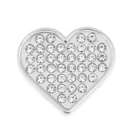 Rhinestone Diamantové Srdce 3D Symbol Nálepka