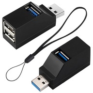 HUB USB ROZDZIELACZ 3 PORTÓW ROZGAŁĘŹNIK USB 3.0