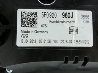 dials clock dials SEAT LEON III 1.6 TDI CLH 5F0920960J