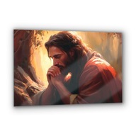 Sklenený obraz Ježiš modliaci sa v záhrade