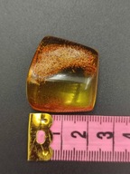 Bursztyn bałtycki piękna bryłka oszlifowany kaboszon 6,8 g