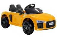 AUTO NA AKUMULATOR AUDI R8 SPYDER LAKIER 2X45W EKOSKÓRA EVA LED MP3