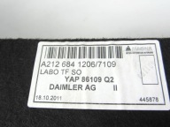 floor mats boot Mercedes W212 Kombi