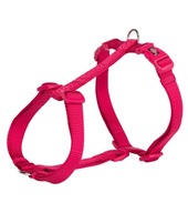 Postroj Premium, L–XL: 75 – 120 cm/25 mm, fuchsia