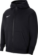 BLUZA DLA DZIECI NIKE PARK 20 FLEECE FULL-ZIP HOODIE CZARNA CW68 r M